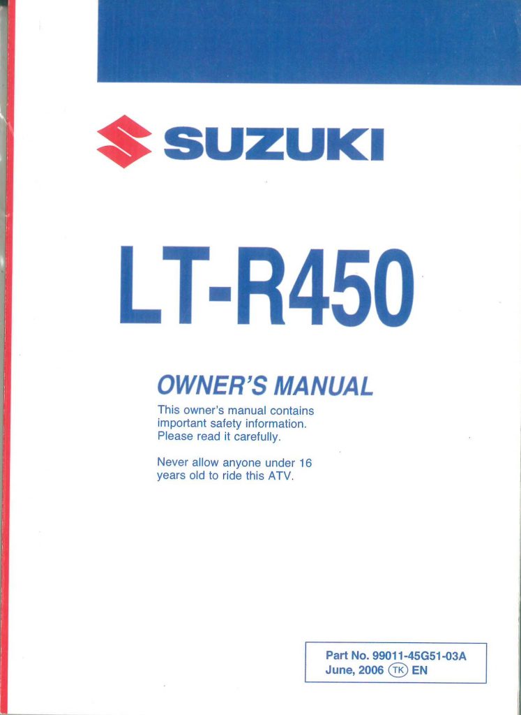 2007 suzuki ltr 450 repair manual free download windows 7