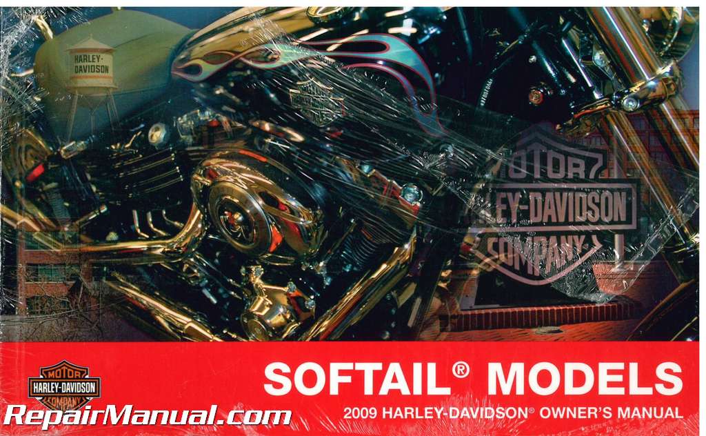 2009 Harley Davidson Softail Motorcycle Owners Manual