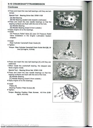 2010 2011 2012 2013 Kawasaki KRF750 Teryx 750 4X4 LE UTV Service Manual