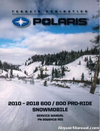 Polaris 550 Trail Touring Snowmobile Service Manual