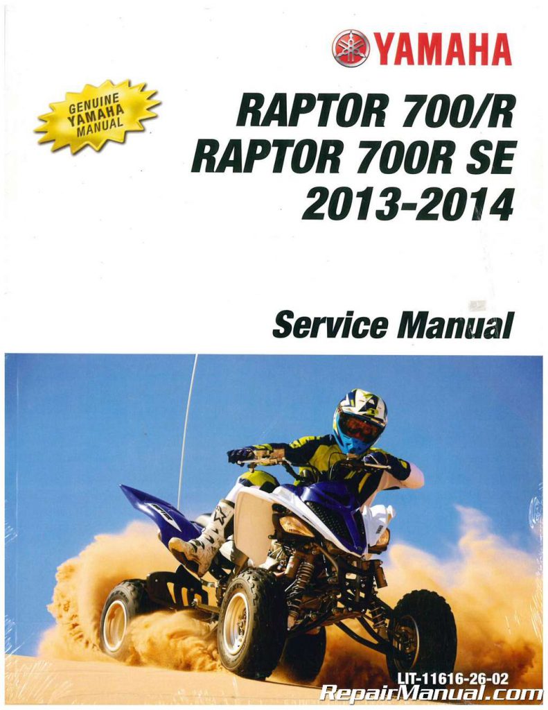 2007-2008 Yamaha YFM700 Raptor ATV Service Manual