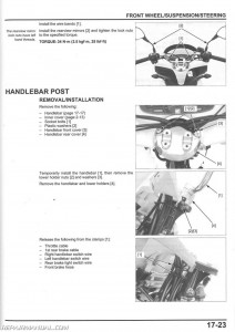 Honda pcx service manual