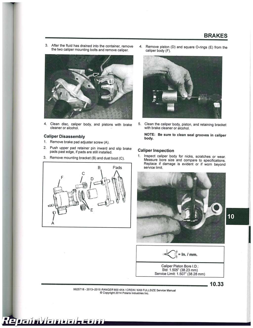 2015 Polaris Ranger 570 Service Manual