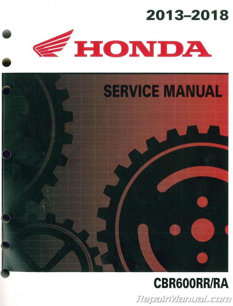 Honda Cbr600rr Service Manual