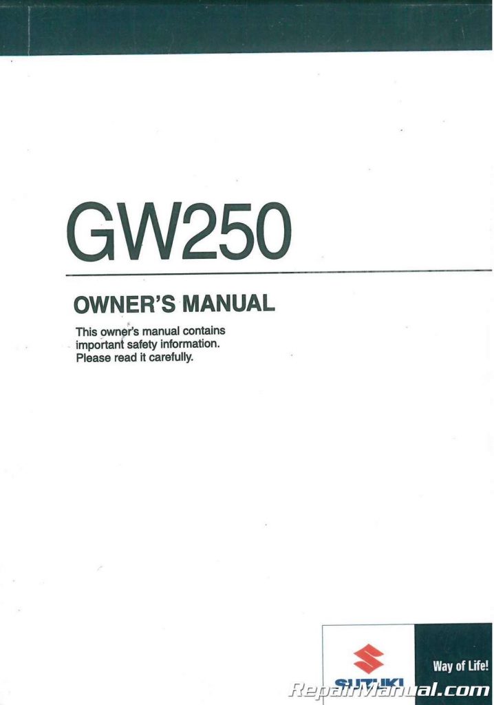 suzuki gw250 specs