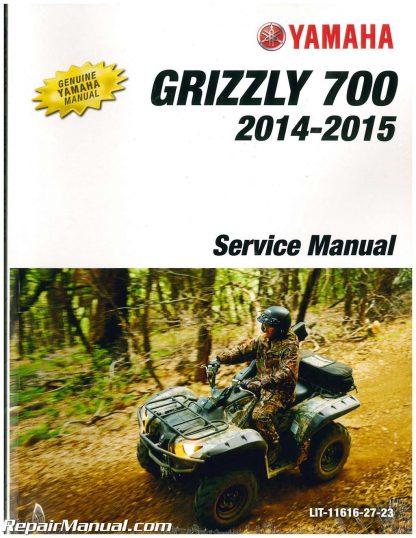 2014 - 2015 Yamaha YFM700 Grizzly Utility ATV Service Manual