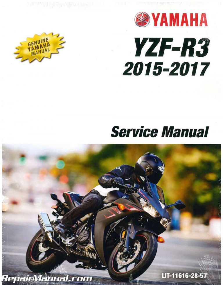 2015 2017 Yamaha YZFR3 300cc Motorcycle Service Manual