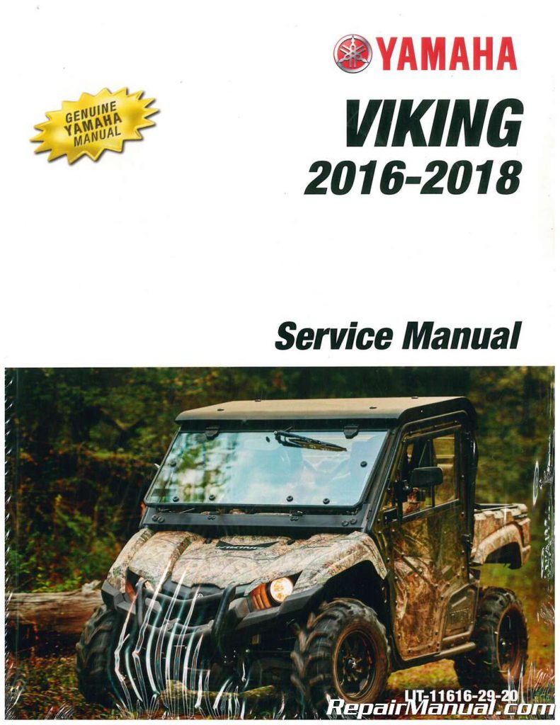 2016-2019 Yamaha Viking 686cc Side X Side Service Manual