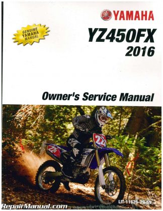 2017 Yz85 Service Manual