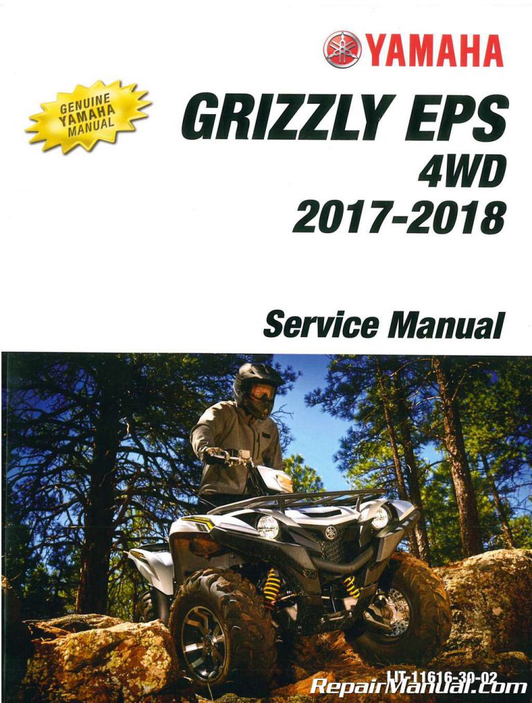 2017 - 2018 Yamaha Grizzly 700 ATV Service Manual