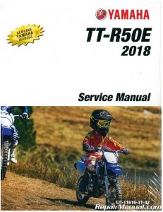 2018 Yamaha TT-R50E Motorcycle Service Manual