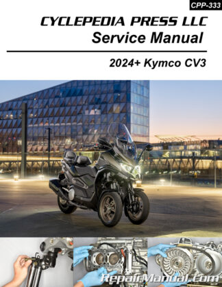 KYMCO CV3 Scooter Printed Service Manual