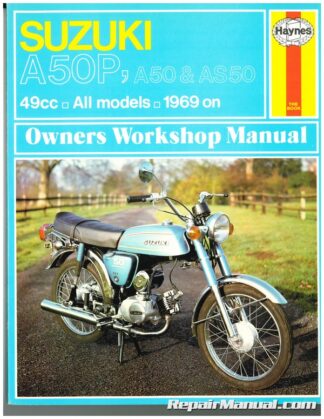 USED 1969 on Suzuki A50 AS50 Haynes Motorcycle Repair Manual