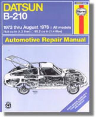 Haynes Datsun B-210 1973-1978 Auto Repair Manual