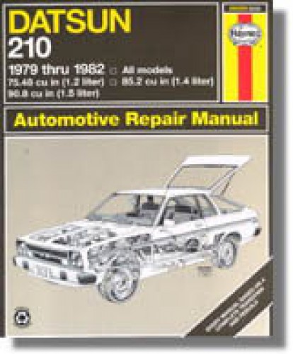 Haynes Datsun 210 1979-1982 Auto Repair Manual