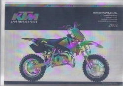 Official 2002 KTM 50 Adventure Owners Handbook