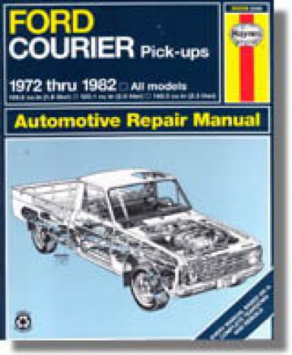 Ford pick-ups 1972 repair guide
