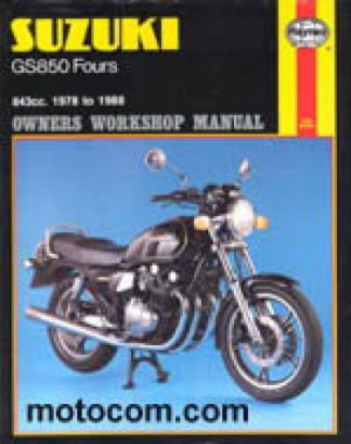 Haynes Suzuki GS850 Fours 1978-1988 Owners Workshop Manual