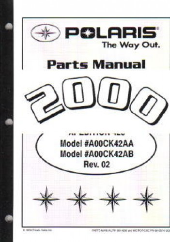 2000 polaris xpedition 425 service manual