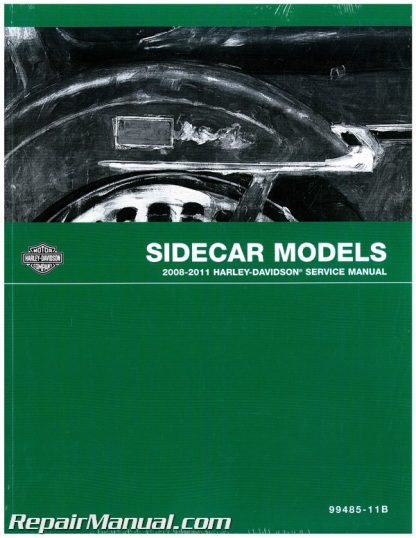 Official 2008-2011 Harley Davidson Sidecar Service Manual