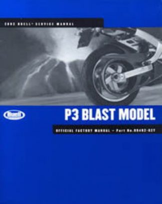 Official 2002 Buell P3 Blast Service Manual