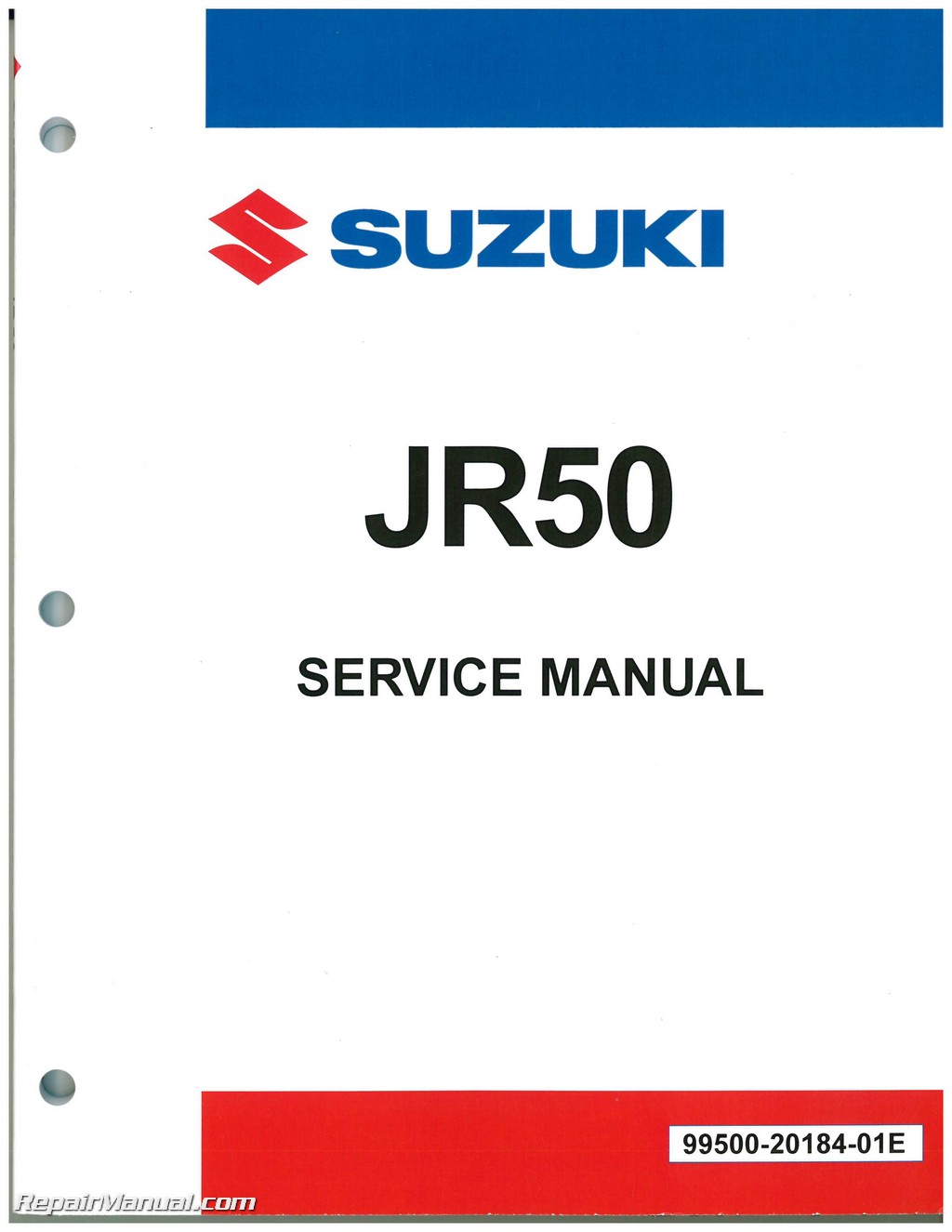 Repair manual for 2018 suzuki jr 50