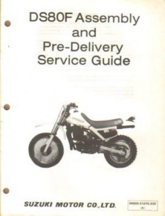 1985 Suzuki DS80F Assembly Manual