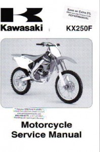 2009 Kawasaki KX250F KX250W9F Motorcycle Service Manual