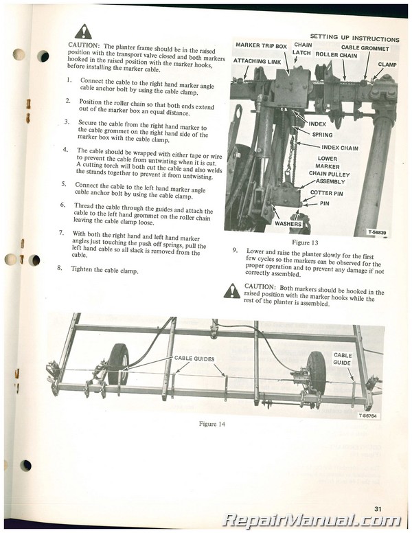 allis chalmers planter parts diagram