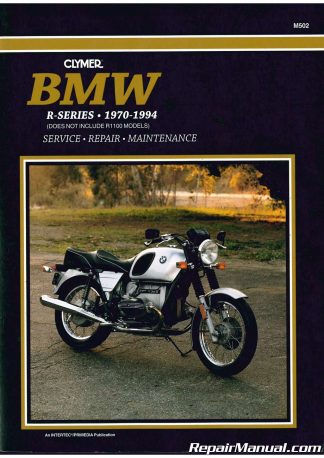 Clymer 2004-2009 BMW R1200 Twins Motorcycle Repair Manual