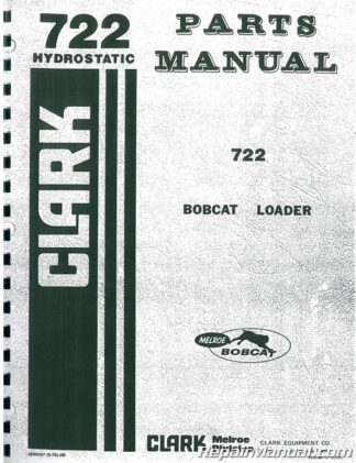 Bobcat 700 721 722 Parts Manual