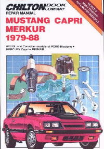 1988 Ford mustang repair manual #5