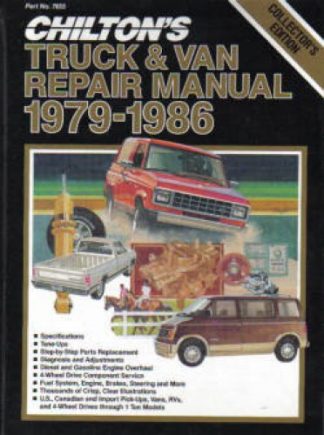 Chilton Truck and Van 1979-1986 Repair Manual