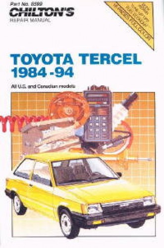 Free Download 1991 Toyota Tercel Repair Manual