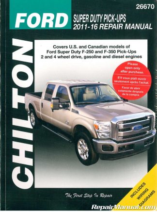 Haynes Ford Pickup 2015 - 2017 Repair Manual