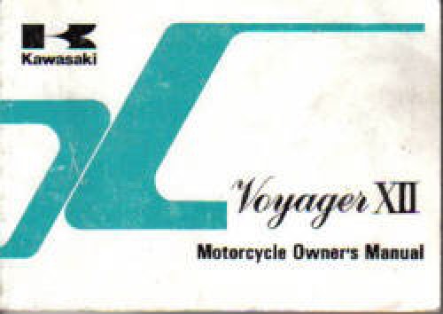 1996 Kawasaki ZG1200-B10 Voyager XII Motorcycle Owners Manual