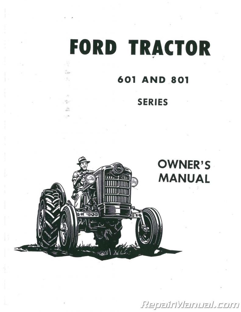 Ford 601-1801 Operators Manual