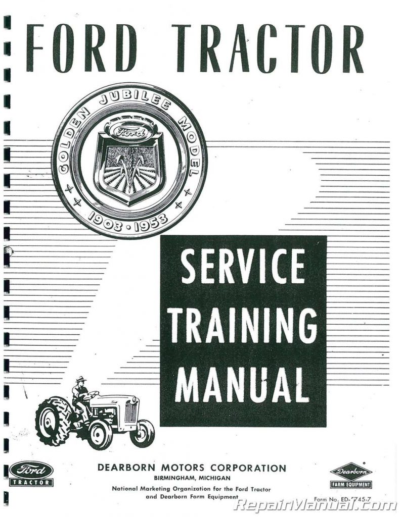 Ford NAA Service Manual