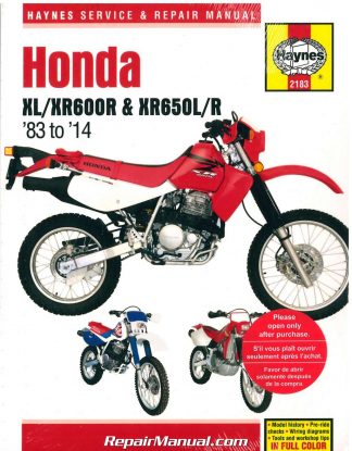 Honda TRX300EX TRX400EX 1993-2014 ATV Haynes Repair Manual