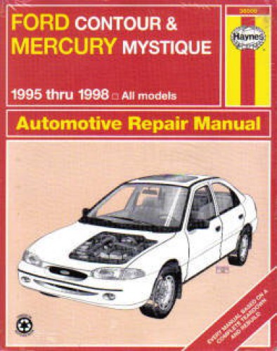 1998 Ford contour repair manual #1