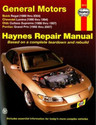 1996 chevrolet camaro repair manual