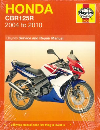 Haynes Honda CBR125R 2004-2010 Motorcycle Repair Manual