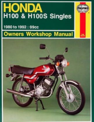 Haynes Honda H100 And H100S Singles 1980-1992 Repair Manual