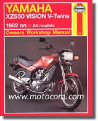 Haynes Yamaha XZ Vision V-Twin 1982-1985 Repair Manual