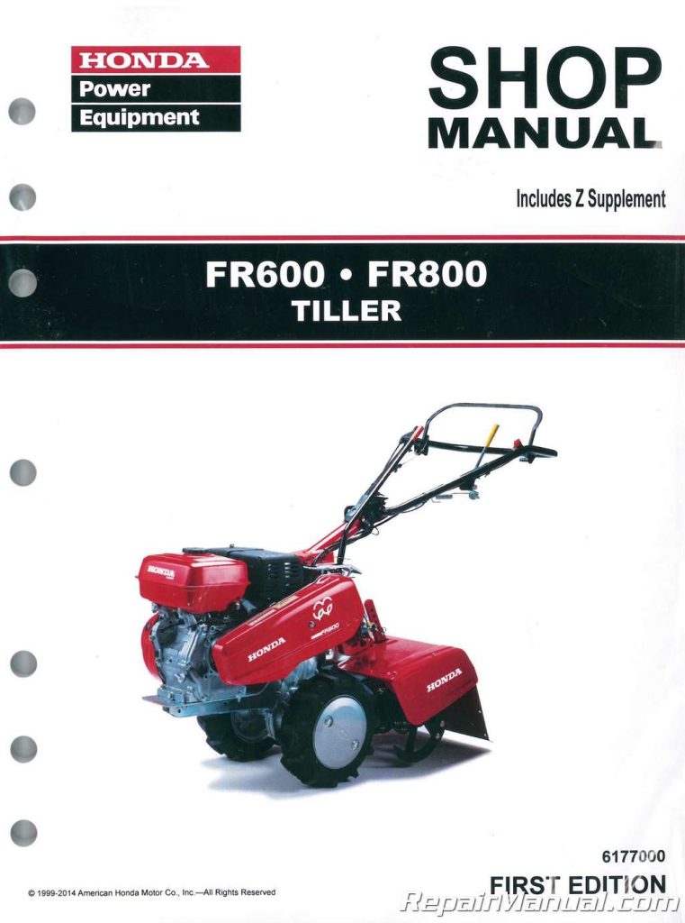 Honda Tiller Manuals - Repair Manuals Online