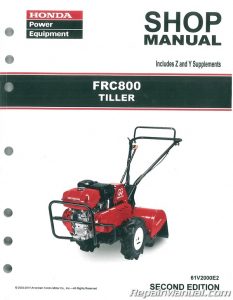 Honda Tiller Manuals - Repair Manuals Online