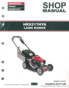 Honda Lawn Mower Manuals - Repair Manuals Online