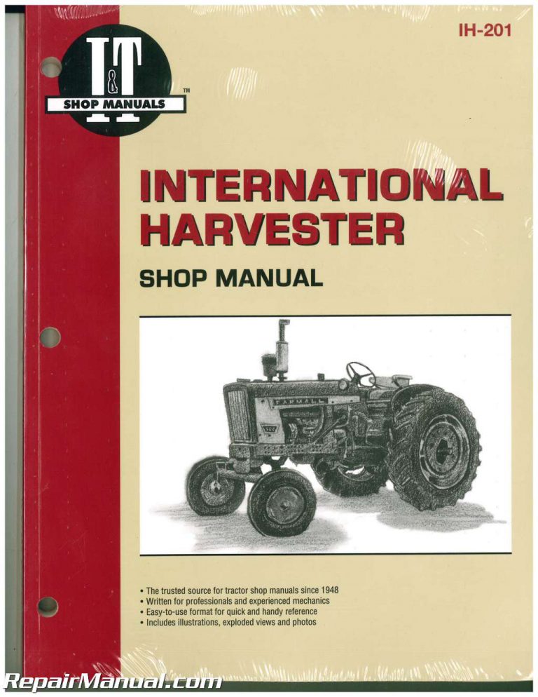 International Harvester 100 – 2504 B-275 B-414 Farm Tractor Service Manual