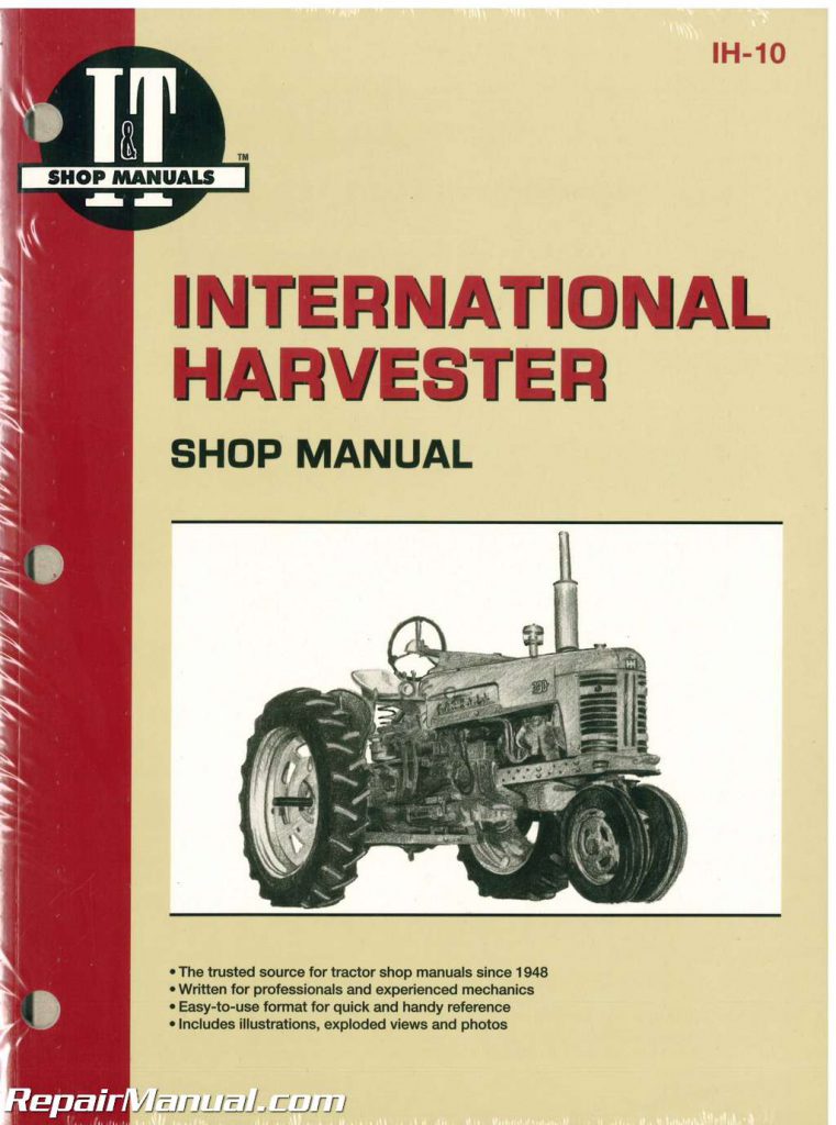 International 350 Utility Tractor Serial Number