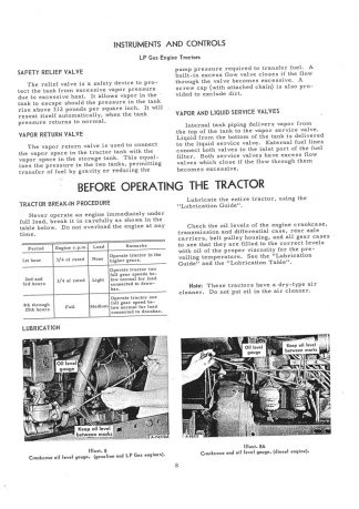 International Harvester Farmall 806 Tractor Operators Manual